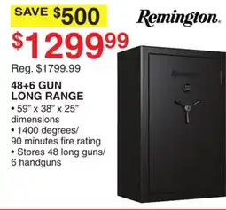 Dunham's Sports REMINGTON 48 + 6 GUN RANGE offer