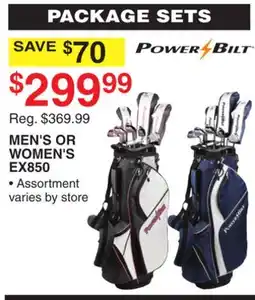 Dunham's Sports POWER BILT MEN'S OR WOMEN'S EX850 offer