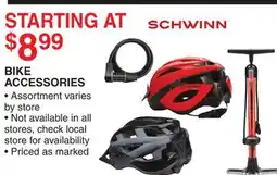 Dunham's Sports SCHWINN BIKE ACCESSORIES offer