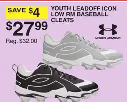 Dunham's Sports YOUTH LEADOFF ICON LOW RM BASEBALL CLEATS offer