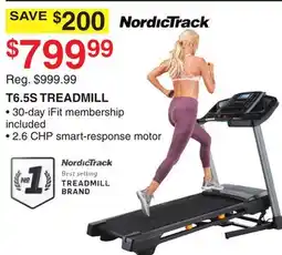 Dunham's Sports NORDICTRACK T6.5S TREADMILL offer