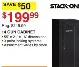 Dunham's Sports 14 GUN CABINET offer
