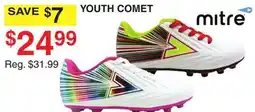 Dunham's Sports YOUTH COMET SOCCER CLEATS offer