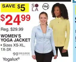 Dunham's Sports WOMEN'S YOGA JACKET offer