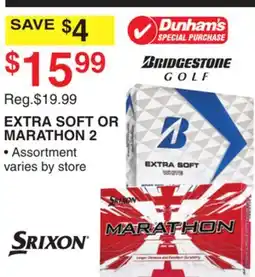 Dunham's Sports EXTRA SOFT OR MARATHON offer