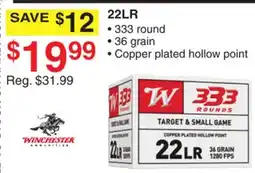 Dunham's Sports WINCHESTER 22LR offer