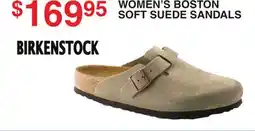 Dunham's Sports WOMEN'S BOSTON SOFT SUEDE SANDALS offer