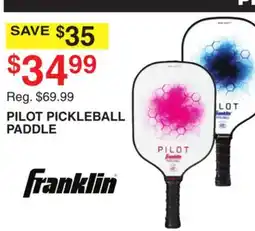 Dunham's Sports PILOT PICKLEBALL PADDLE offer