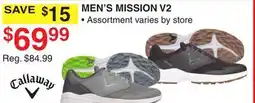 Dunham's Sports CALLAWAY MEN'S MISSION V2 offer