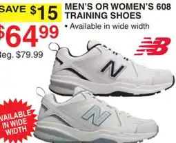 Dunham's Sports MEN'S OR WOMEN'S 608 TRAINING SHOES offer