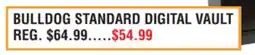 Dunham's Sports BULLDOG STANDARD DIGITAL VAULT offer