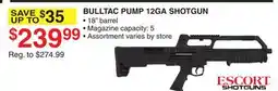 Dunham's Sports BULLTAC PUMP 12GA SHOTGUN offer