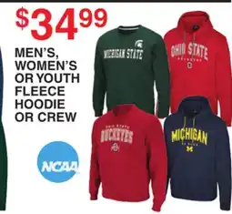 Dunham's Sports MEN'S, WOMEN'S OR YOUTH FLEECE HOODIE OR CREW offer