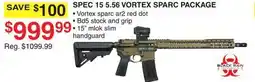 Dunham's Sports BLACK RAIN SPEC 15 5.56 VORTEX SPARC PACKAGE offer