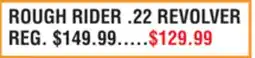 Dunham's Sports ROUGH RIDER. 22 REVOLVER offer