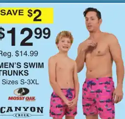 Dunham's Sports MEN'S SWIM TRUNKS offer