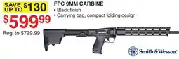 Dunham's Sports SMITH & WESSON FPC 9MM CARBINE offer