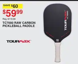 Dunham's Sports TC7000 RAW CARBON PICKLEBALL PADDLE offer