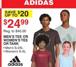 Dunham's Sports MEN'S TEE OR WOMEN'S TEE OR TANK offer