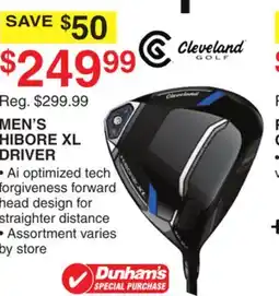 Dunham's Sports MEN'S HIBORE XL DRIVER offer