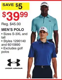 Dunham's Sports MEN'S POLO offer