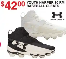 Dunham's Sports YOUTH HARPER 10 RM BASEBALL CLEATS offer