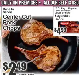 Food Universe Center Cut Pork Chops offer