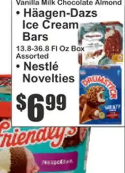 Food Universe Vanilla Milk Chocolate Almond • Häagen-Dazs Ice Cream Bars • Nestlé Novelties offer