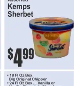 Food Universe Assorted Kemps Sherbet offer
