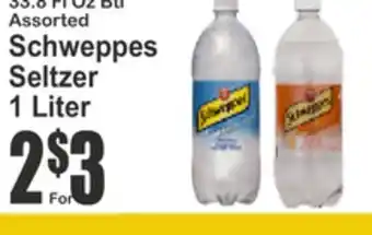 Food Universe Schweppes Seltzer offer