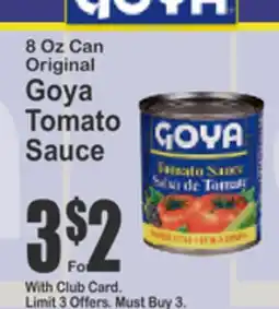 Food Universe Original Goya Tomato Sauce offer