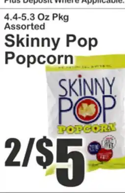 Key Food Skinny Pop Popcorn offer