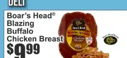 Key Food Boar's Head Blazing Buffalo Chicken Breast offer