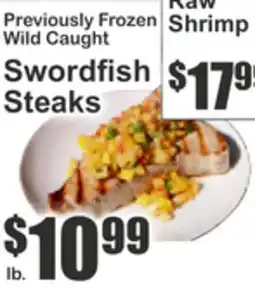 Key Food Swordfish Steaks offer