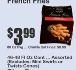 Key Food French Fries offer