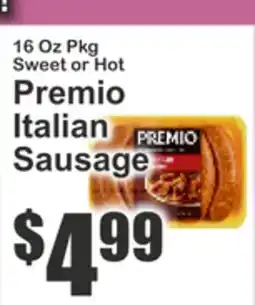 Key Food Premio Italian Sausage offer