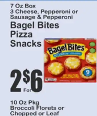 Key Food Bagel Bites Pizza Snacks offer