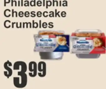 Key Food Philadelphia Cheesecake Crumbles offer