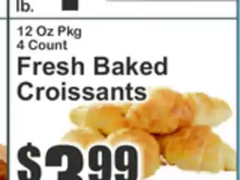 Key Food Fresh Baked Croissants offer