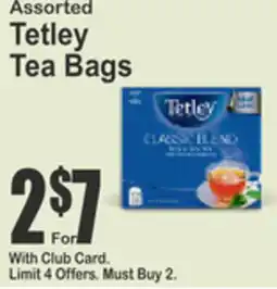 Key Food Assorted Tetley Tea Bags offer