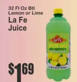 Key Food La Fe Juice offer