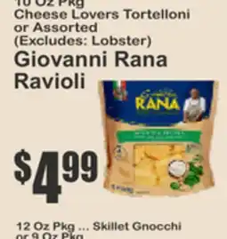 Key Food Giovanni Rana Ravioli offer