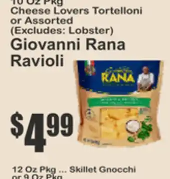 Key Food Giovanni Rana Ravioli offer