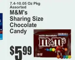 Key Food M&M's Sharing Size Chocolate Candy offer