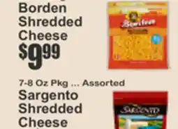 Key Food Sargento Shredded Cheese offer
