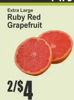 Key Food Extra Large Ruby Red Grapefruit offer