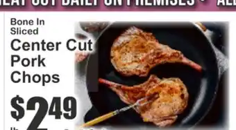 Key Food Center Cut Pork Chops offer