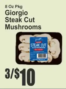 Key Food Giorgio Steak Cut Mushrooms offer