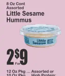 Key Food Little Sesame Hummus offer