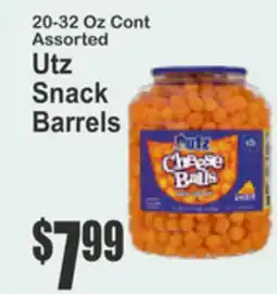 Key Food Utz Snack Barrels offer